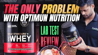 ON GOLD STANDARD 100  WHEY PROTEIN LAB TEST REVIEW  review health fitness gym [upl. by Nosidda]