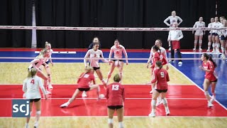 Northwestern vs Viterbo NAIA volleyball semifinals [upl. by Sina]