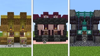 ¡ 3 DECORACIONESDISEÑOS PARA TU TRADING HALL   MINECRAFT TUTORIAL [upl. by Oiromed]