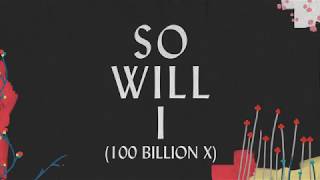 So Will I 100 Billion X Lyric Video  Hillsong Worship [upl. by Kendre93]