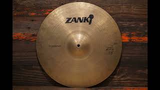 SOLD  Zanki 18quot Rotocasting Medium Thin Crash Cymbal  1548g [upl. by Barrow438]