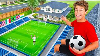 I Built a Soccer Stadium in My House [upl. by Kcirted907]