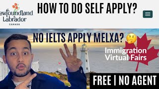 Canada Work Visa Fare  How to do Self apply Direct PR  Work Permit [upl. by Zenia]