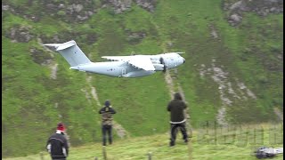 A400m Atlas Low level Mach Loop [upl. by Elleined]