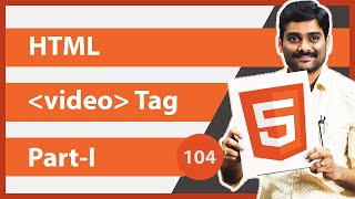 HTML video Tag Part 1  HTML Tutorial 104 🚀 [upl. by Airekahs530]