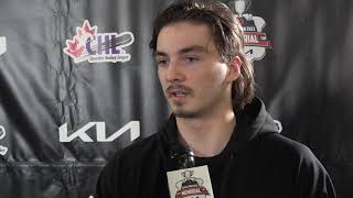 2022 Memorial Cup  Cataractes interviews  190622 [upl. by Walcott]