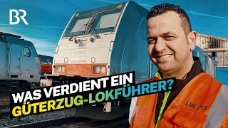 Gutes Gehalt bei privater Bahn Das verdient ein Lokführer im Güterverkehr I Lohnt sich das I BR [upl. by Gusba199]