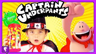 Captain Underpants  Live HUNGRY Hippos and Magic Compilation by HobbyKids [upl. by Annasus]