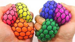 Change Colors Squishy Balls Toy Learn Colors Slime Icecream Toys [upl. by Snook586]