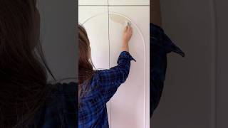 Ikea billy bookcase storage wall hack 🤍 diy homedecor ikeahack ikeahacking shorts shortvideo [upl. by Aneehsor]