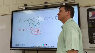 Oct 23  calculator trig [upl. by Enilrek]