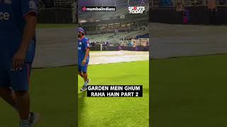 Rohit Sharma recreates iconic Garden mein Ghum Raha hai kya meme with Tilak Varma  Sports Today [upl. by Janel]