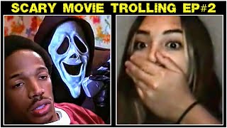 OMEGLE but its Scary Movie Ep2 Ghostface Prank SCREAM 2022 [upl. by Wendell]