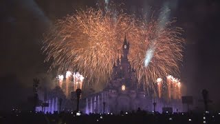 Disneyland Paris  Bastille Day Fireworks  14072016 [upl. by Beverlee]