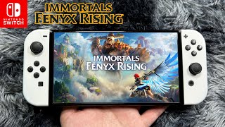 Immortals Fenyx Rising on Nintendo Switch OLED [upl. by Ecnatsnoc]