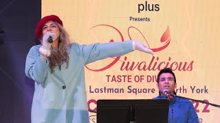 Maple Masala Bands Sixth Performance at Diwalicious Taste of Diwali  Mel Lastman Square in Toronto [upl. by Willumsen]