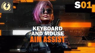 BEST SETTING for aim assist on keyboard mouse WARZONE SEASON 1 BO6  config reWASD [upl. by Linell]