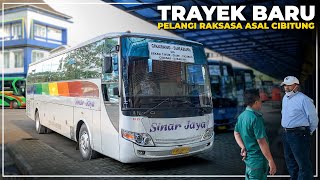 Sukabumi  Cikarang  Naik Bus Sinar Jaya Trayek Terbaru [upl. by Amsa]