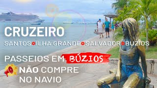 Cruzeiro MSC O que fazer em Búzios [upl. by Intihw686]