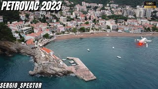 Petrovac 2023  dron snimak letovanje Crna Gora 2023 Montenegro petrovac 2023 [upl. by Traci]