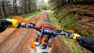 Best Enduro Ride Of The Year Goon Riding Wide Open Trails amp Deep Mud [upl. by Idnahr291]