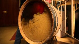 See Inside a Wine Barrel  Batonnage Winemaking Process  Sur Lie Aging  Wine Education Videos [upl. by Drescher]