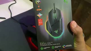 Review rápida do Mouse Razer Basilisk V3 [upl. by Widera]