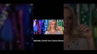 dancemoms aldcedit realitytvshow mentally Christie from dance moms [upl. by Meingoldas200]