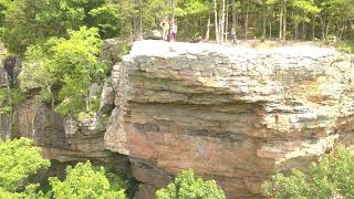 Hawksbill Crag Drone Video Part 2 [upl. by Eerazed]