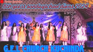 Stage dance karimati parish Sanday school diwas2024gel Church kuchinda8th years sundayschool [upl. by Erle]