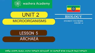 BIOLOGY GRADE 12 UNIT 2 LESSON 5 ARCHAEA [upl. by Ruth]