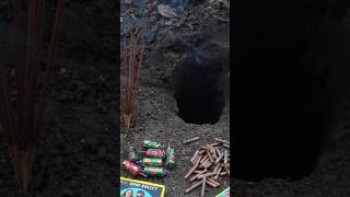 Different Types of Unique Crackers Testing in Hole with Agarbatti POV Bullet Bomb Bidi Bijli Bomb [upl. by Nadiya95]