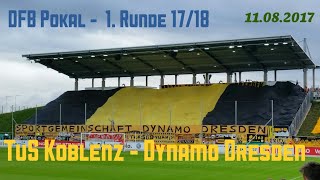 TuS Koblenz  Dynamo Dresden 23 Support ULTRAS DYNAMO [upl. by Suixela919]