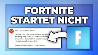 Fortnite startet  öffnet sich nicht  Problemlösung  Fehlerbehebung  Tutorial [upl. by Bernetta]