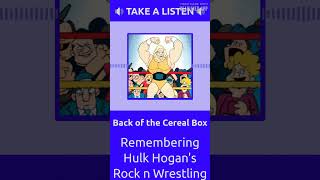 September 01  Remembering Hulk Hogans Rock n Wrestling  60s  Take a Listen 916 [upl. by Darrick183]