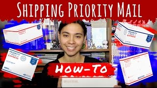 How To Ship USPS Priority Mail [upl. by Ruscher]