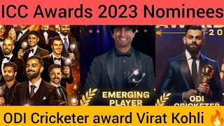 ICC awards 2023 Nominees  icc awards [upl. by Setsero]