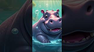 shorts blubbery hippo kidsmusicmagic cartoon singalongadventure baby childrenssingalong [upl. by Hakaber]