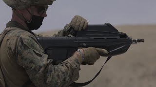 US Marines Fire FN F2000 Assault Rifle  FN F2000 Shooting Range [upl. by Ennovaj]