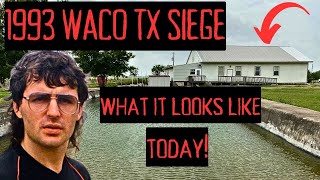 Waco Texas Siege Location THEN amp NOW [upl. by Natfa]