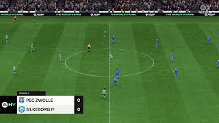 PEC Zwolle vs Silkeborg IF 09072024 Club Friendlies EA FC 24 [upl. by Kenna]