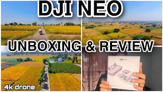 DJI Neo Unboxing amp Review  Dji Neo Fly More Drone Combo  Budget Drone [upl. by Paris]