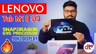 Lenovo Tab M10 5G ⚡🔥I Complete Review I Best Android Tablet [upl. by Hainahpez280]