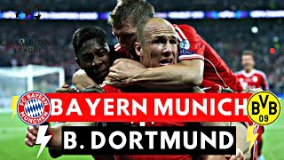 Bayern Munich vs Dortmund 21 All Goals amp Highlights  2013 UEFA Champions League [upl. by Darooge435]