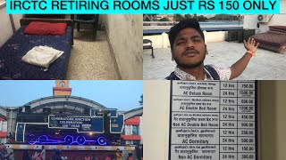 🛏COIMBATORE RAILWAY STATION RETIRING ROOM EXPLORING VLOGRooms la ivalo cheap pa😳Samee Explores [upl. by Lorrac]