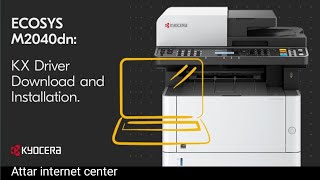 Kyocera M2040dn KX Driver Download and Installation [upl. by Hullda]