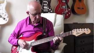 Annie Laurie  Electric Guitar Instrumental by Dave Monk [upl. by Aelrac81]