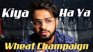 What is Wheat Campaign  Ya Wheat Campaign Kiya Hoti Ha  Sharing Personal Experience  Vlog 1 [upl. by Flo]