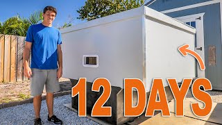 Lightweight amp Affordable DIY Truck Camper Build in 12 Days [upl. by Kinnard]