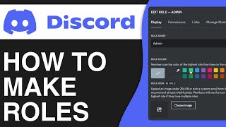 How to Make Roles on Discord Add Roles to Your Server Full Guide [upl. by Cressler]